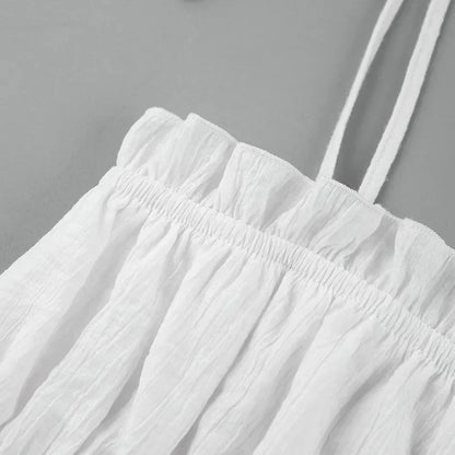 EP | Robe d'été blanche à lacets