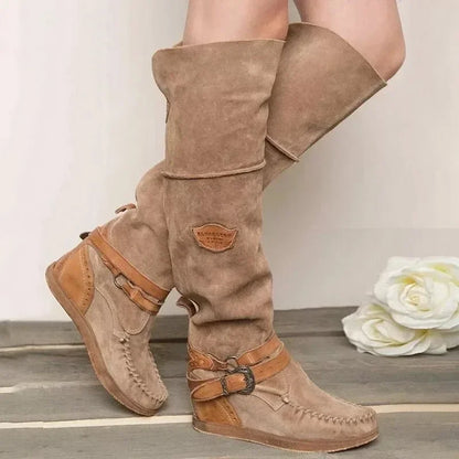 ND | Bottes de mocassin au genou d'inspiration boho