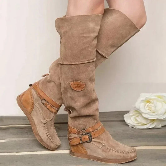 ND | Bottes de mocassin au genou d'inspiration boho