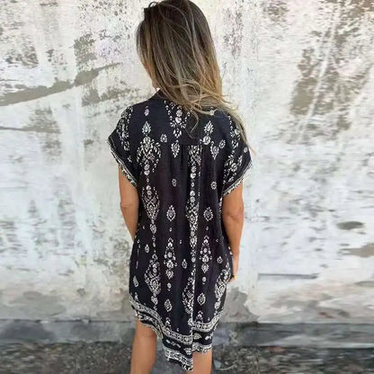 EP | Robe midi avec poches boutonnées