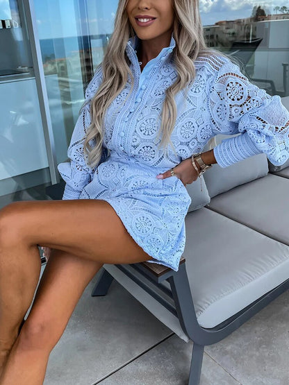 EP | Robe barboteuse en dentelle