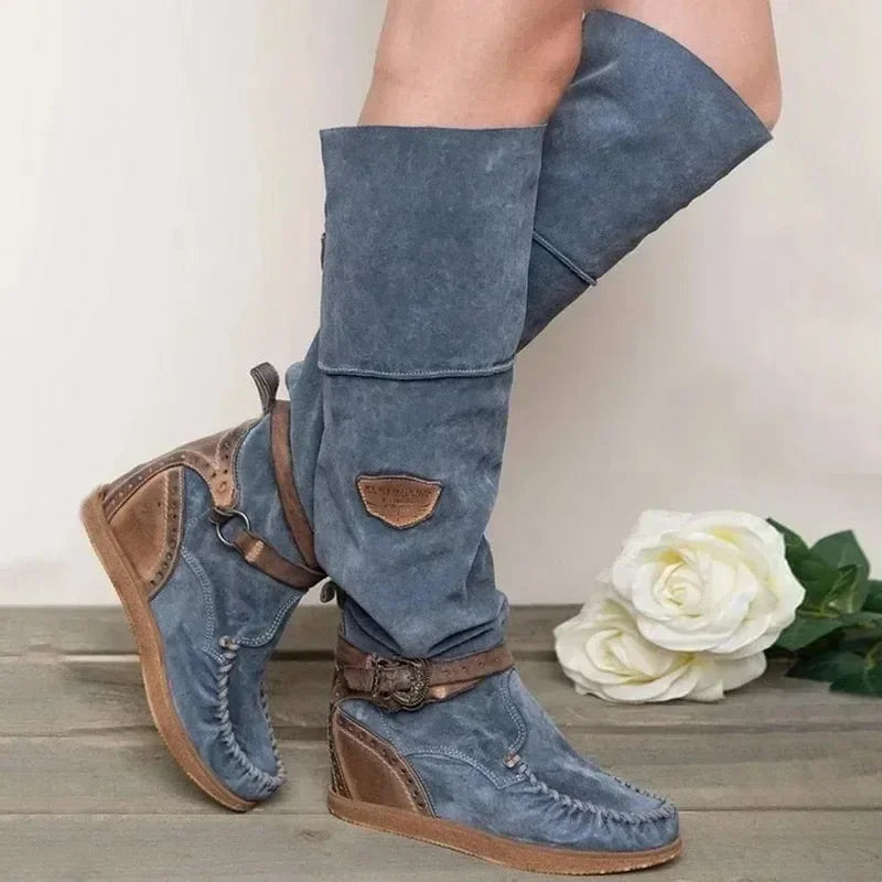 ND | Bottes de mocassin au genou d'inspiration boho