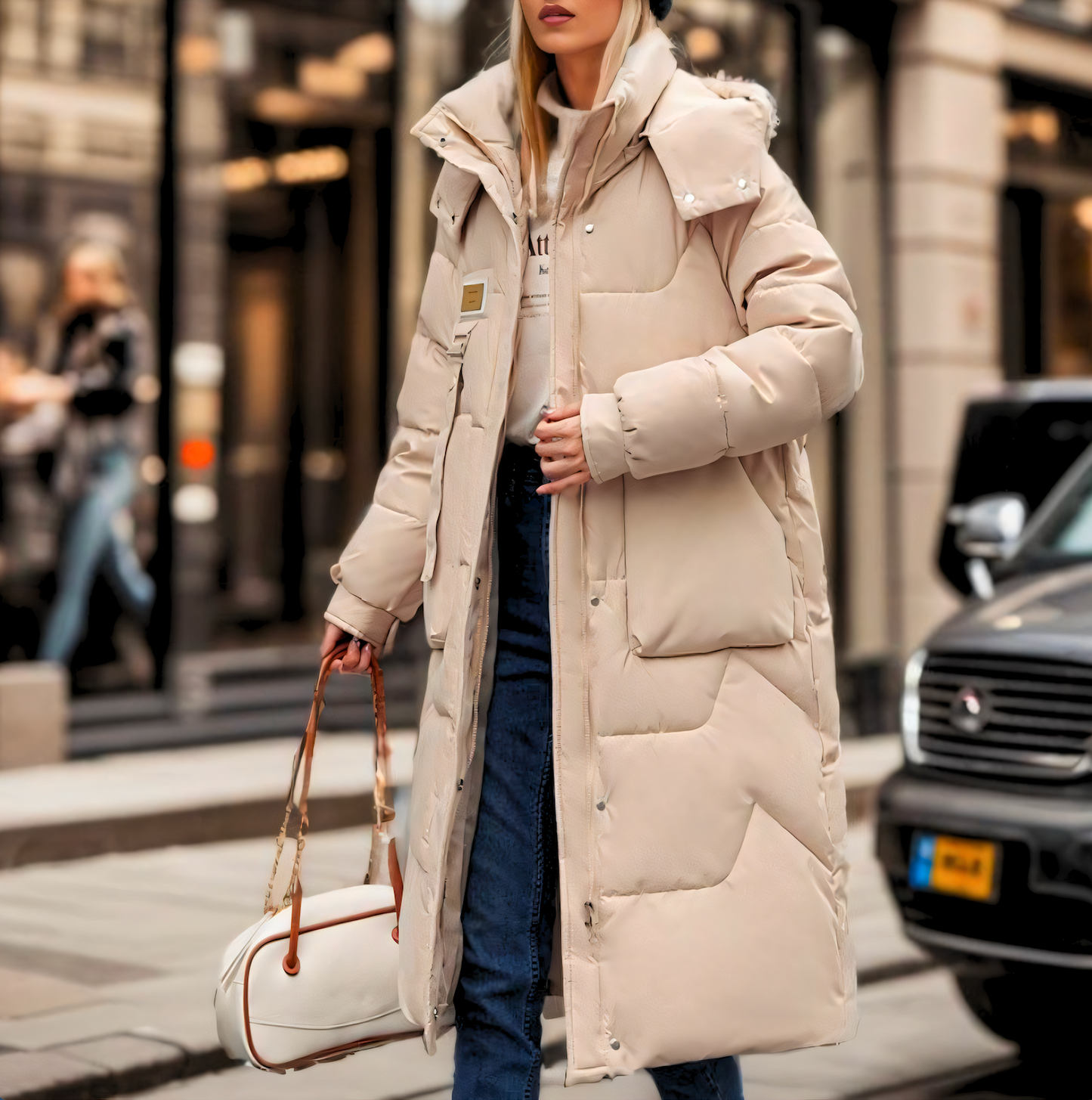 EP | Manteau à la mode et minimaliste