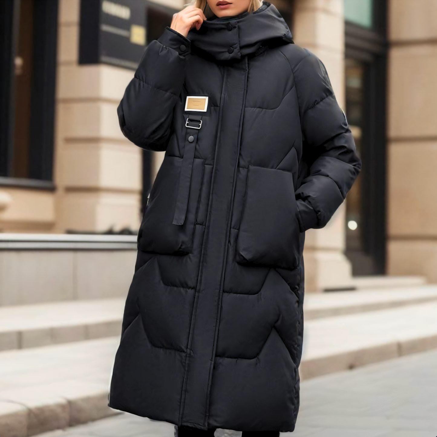 EP | Manteau à la mode et minimaliste