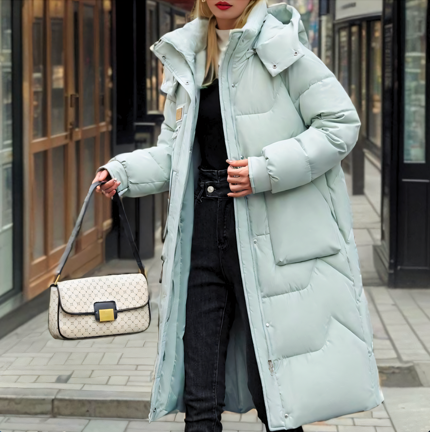 EP | Manteau à la mode et minimaliste