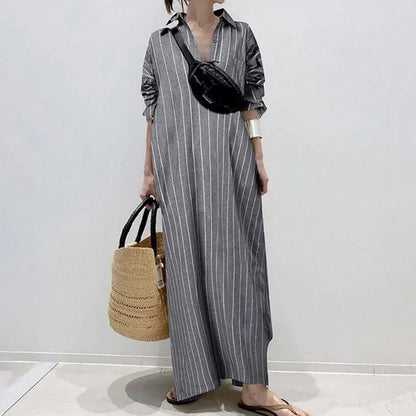 EP | Fashion Robe à rayures