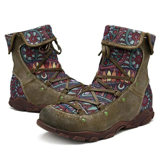 ND | Bottes à lacets boho
