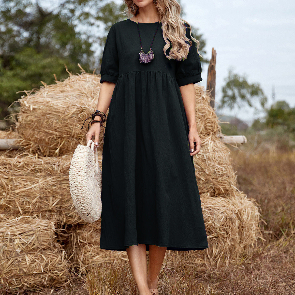 EP | Heilwig Robe d'hiver moderne et polyvalente