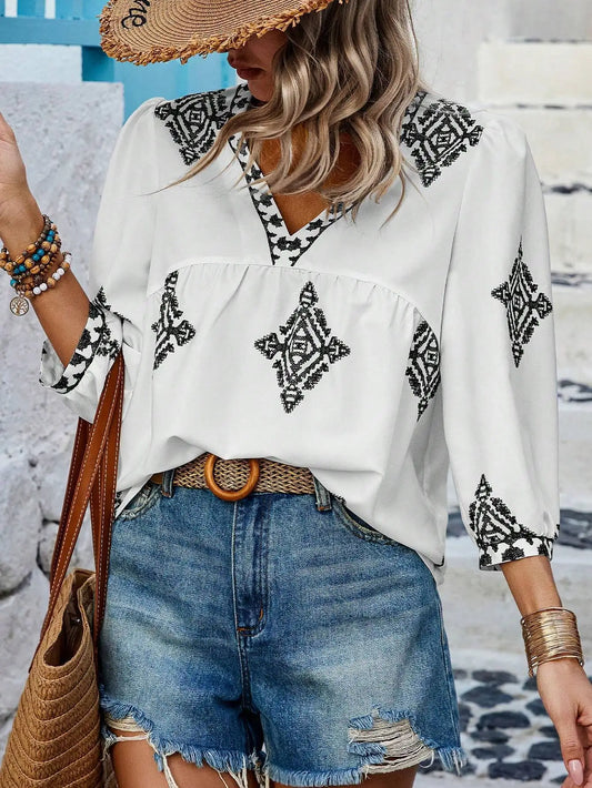 EP | Blouse d'hiver simple et à la mode