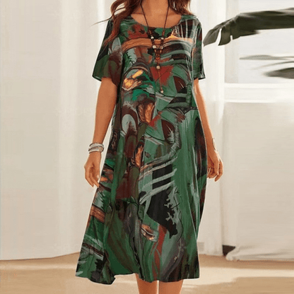 EP | Robe femme | Robe d'invité de mariage | Robe d'été | Robe midi