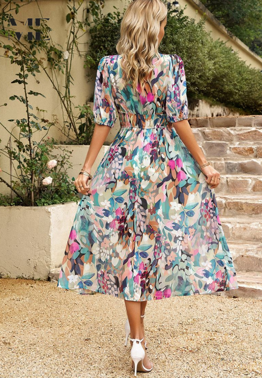 EP | Robe midi intemporelle de luxe (Presque épuisée)