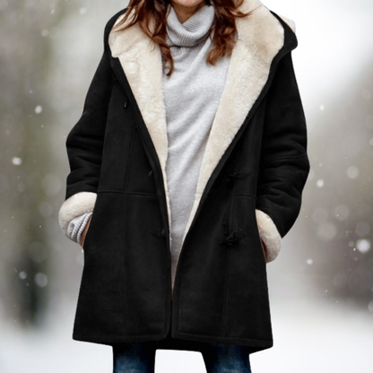 EP | Manteau premium avec capuche mi-longue