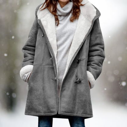 EP | Manteau premium avec capuche mi-longue