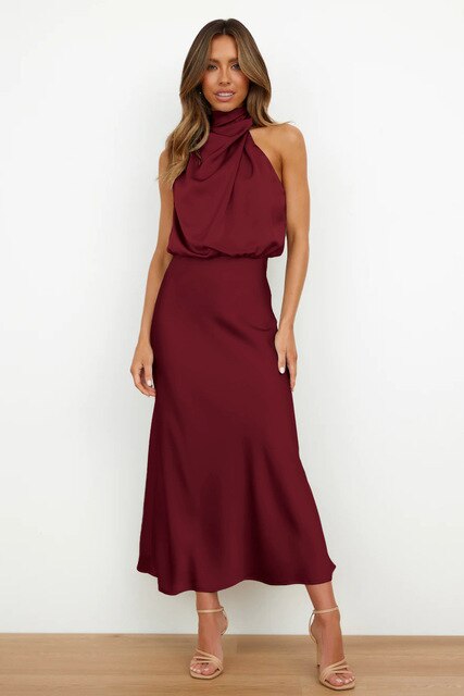 EP | Robe midi élégante
