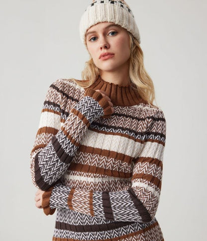 EP | Robe élégante en tricot stretch pour femme