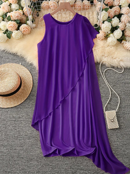 EP | ROBE MIDI SANS MANCHES INTEMPORELLE