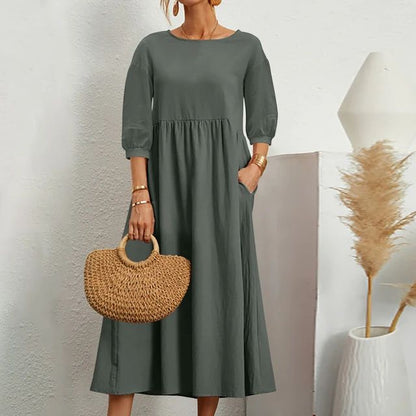 EP | Robe midi décontractée