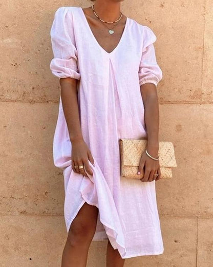 EP | Robes boho vintage à manches 3/4