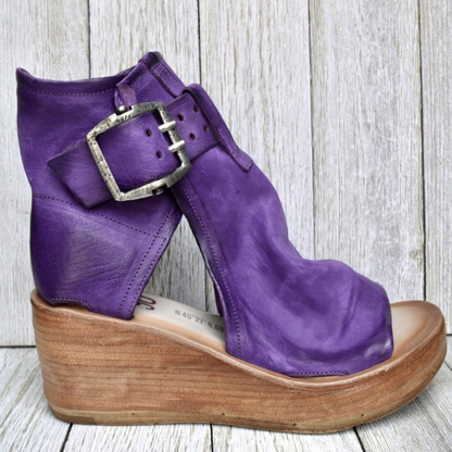 ND | Sandales compensées Boho