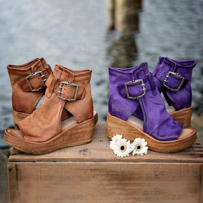 ND | Sandales compensées Boho