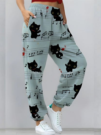 ND | Pantalon imprimé streetwear chic et stylé