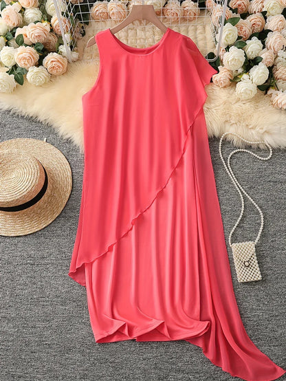 EP | ROBE MIDI SANS MANCHES INTEMPORELLE