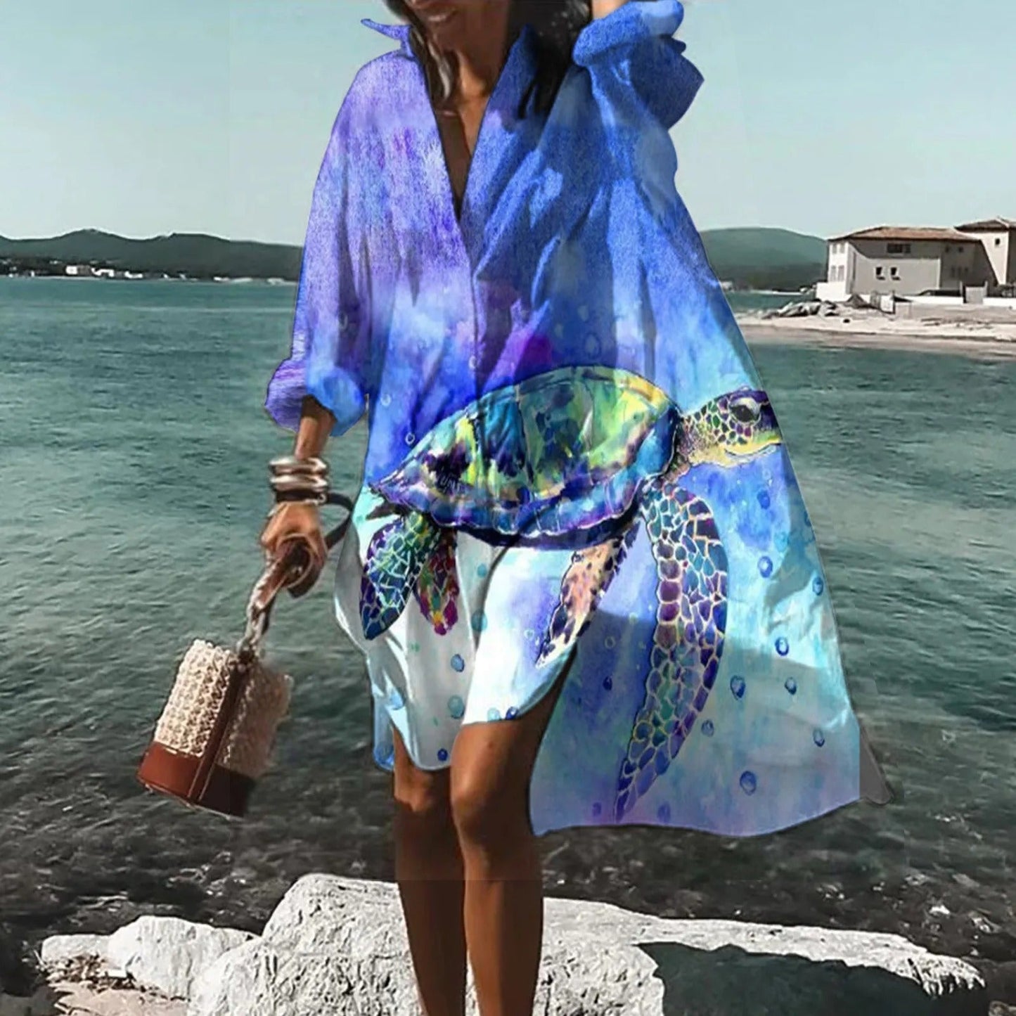 EP | Robe chemise décontractée