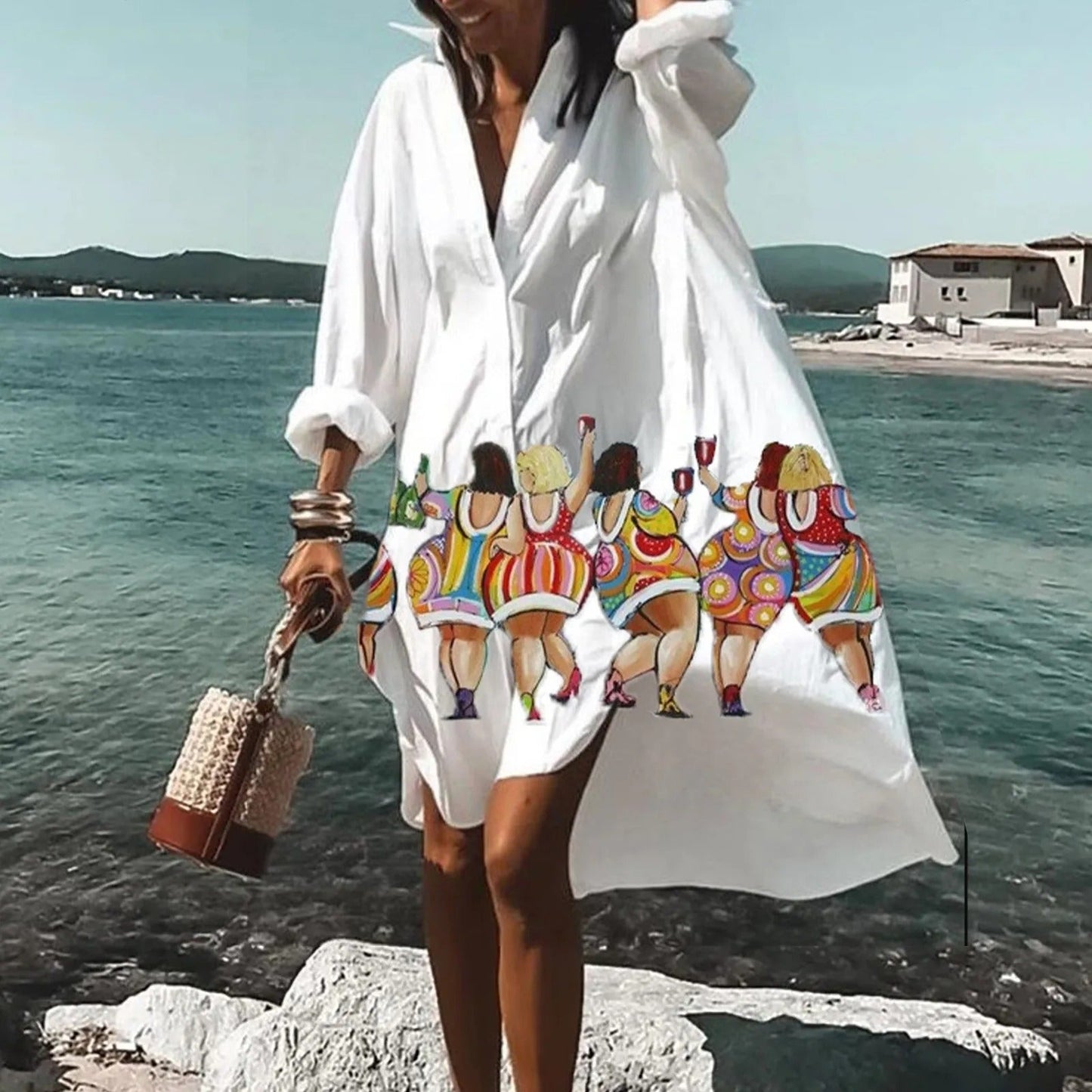 EP | Robe chemise décontractée