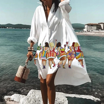 EP | Robe chemise décontractée