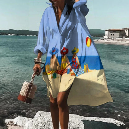 EP | Robe chemise décontractée