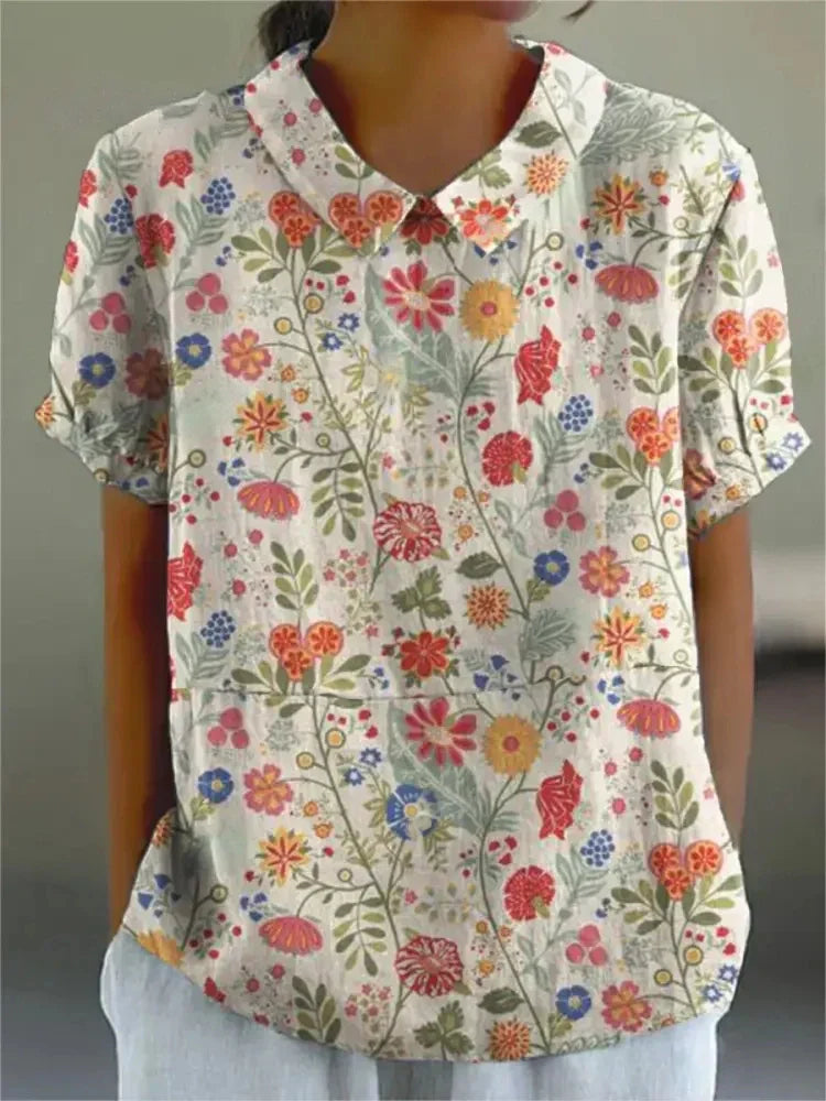 ND | Blouse à imprimé fleuri pour femmes