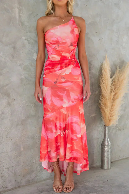 EP | Robe midi élégante à fleurs pour temps chaud