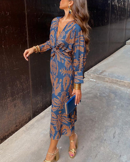 EP | Robe midi Twist Elegance