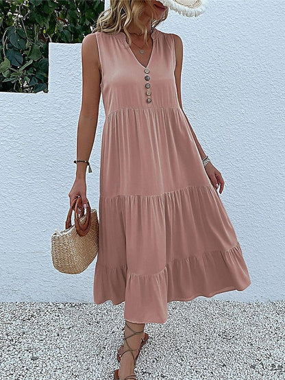 EP | Robe de loisirs avec boutons