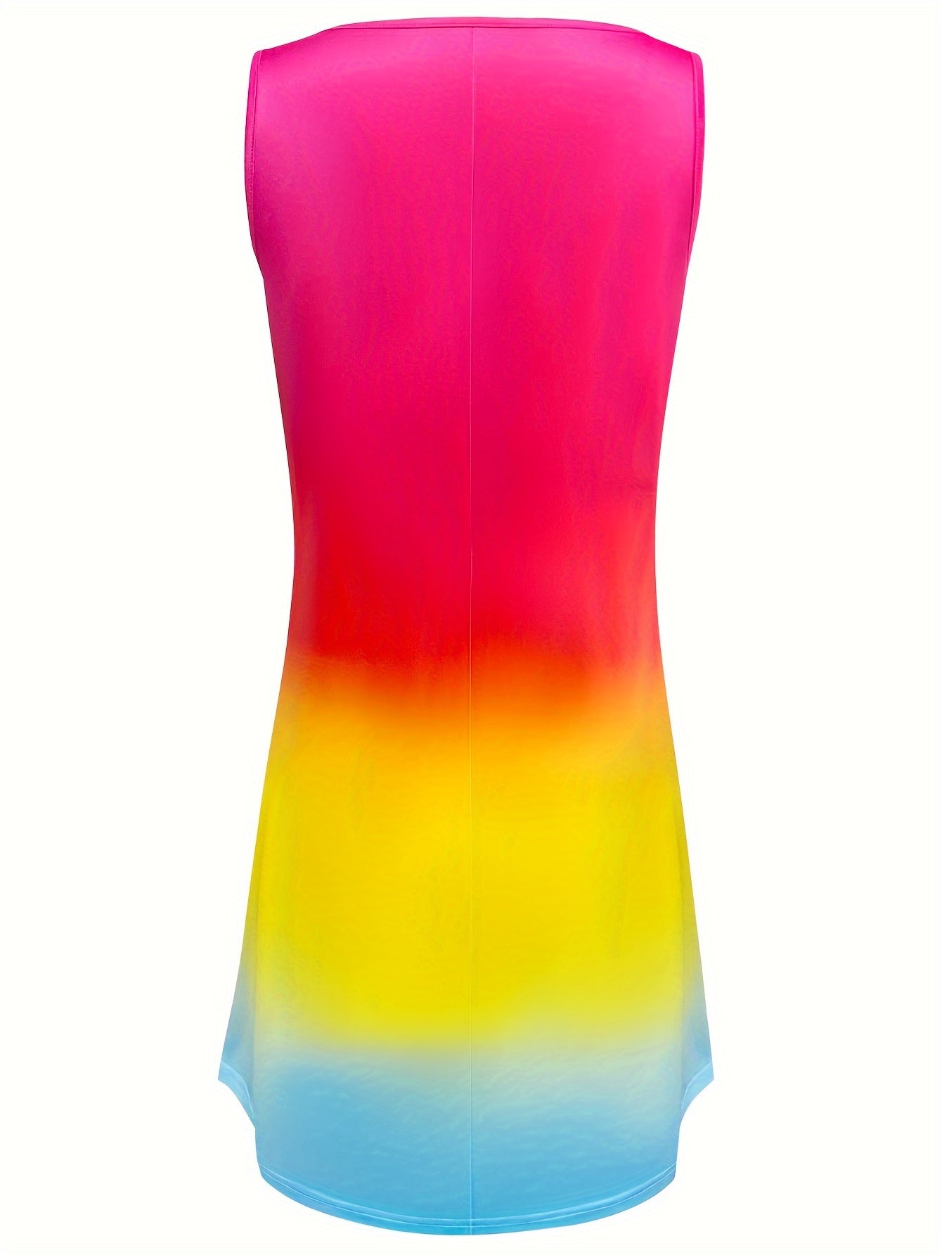EP | Robe élégante avec dégradé de couleurs et décolleté en V