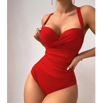 EP | Bikini une pièce avec front torsadé