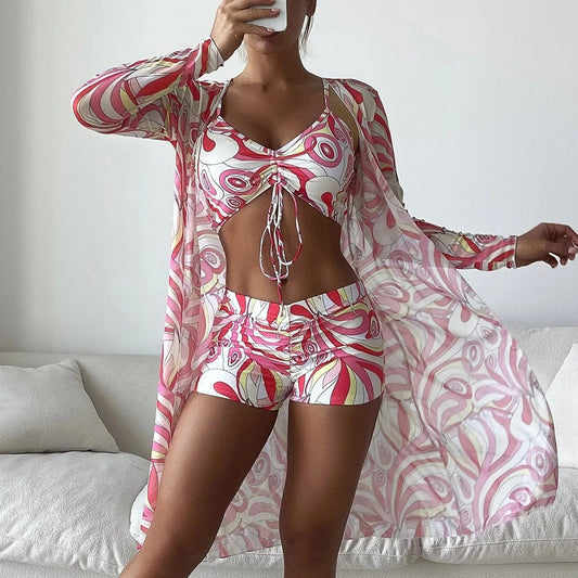 EP | Maillot de bain 3 pièces à motifs