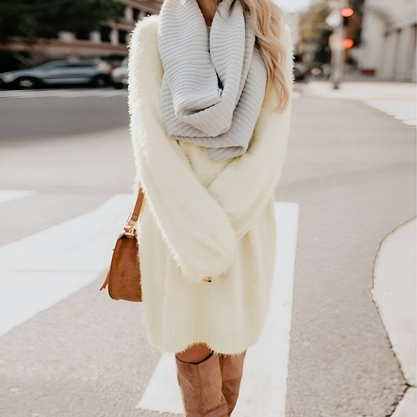 EP | Robe en tricot douillette