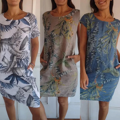 EP | Robe midi botanique