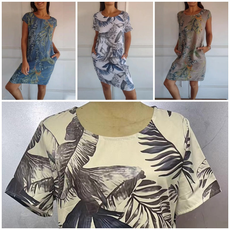 EP | Robe midi botanique