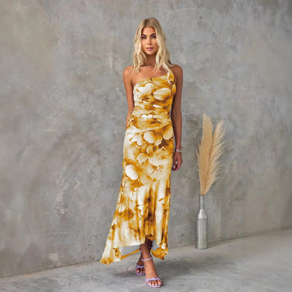 EP | Robe midi élégante à fleurs pour temps chaud