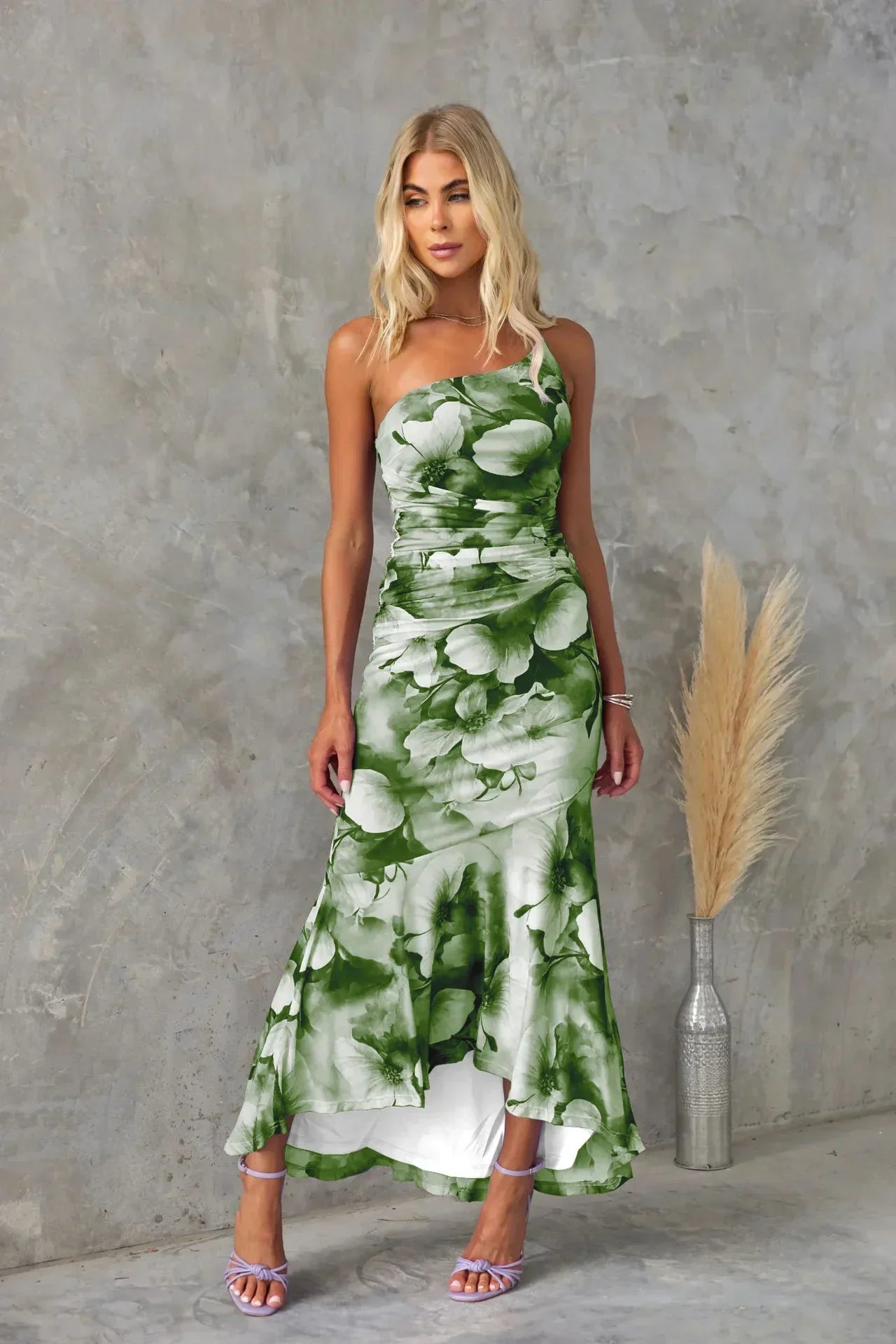 EP | Robe midi élégante à fleurs pour temps chaud