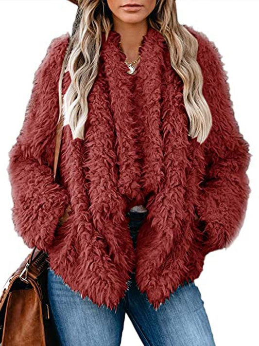 Women's Long Wool Winten Coat - INS | Online Fashion Free Shipping Clothing, Dresses, Tops, Shoes